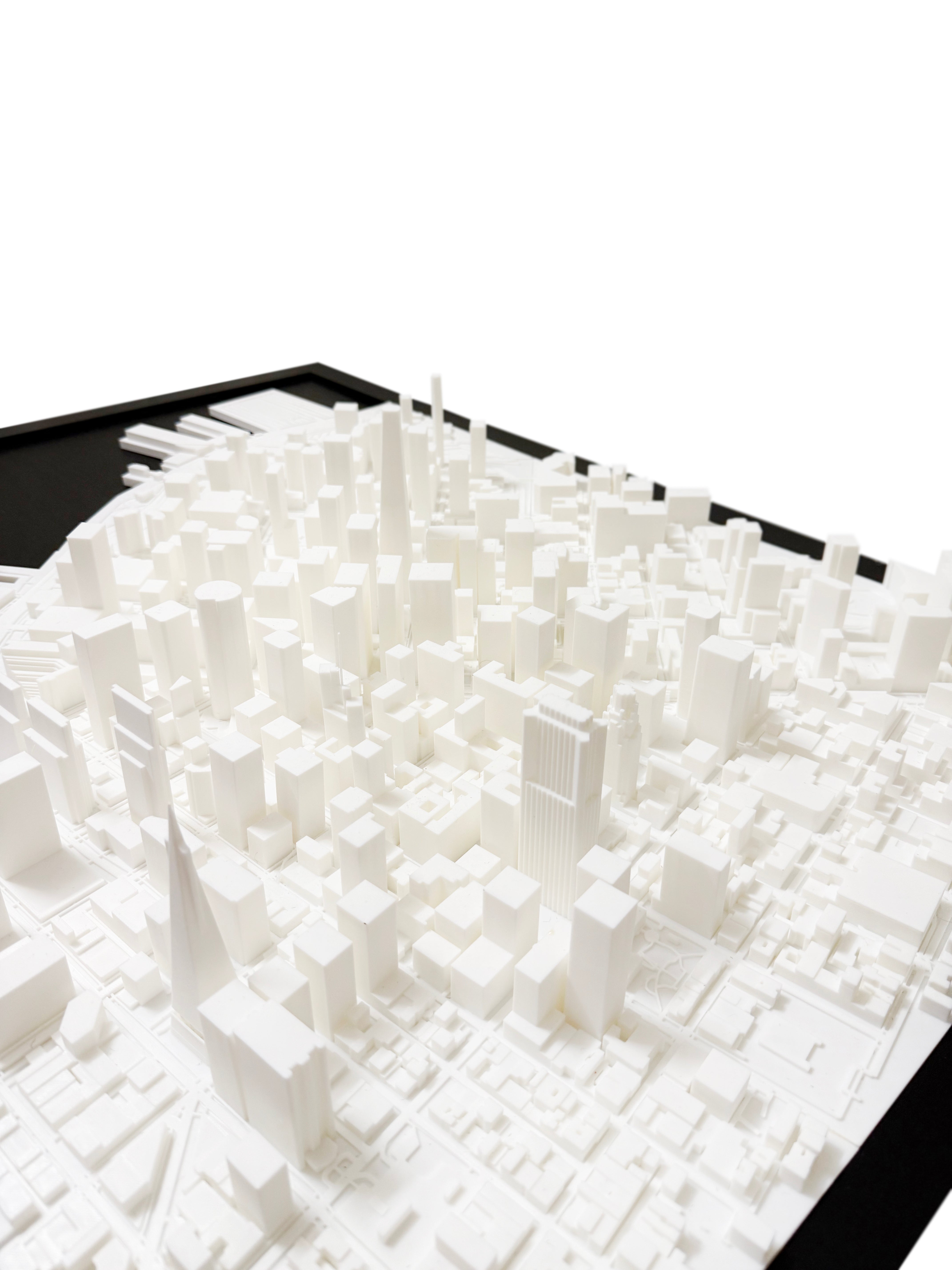 San Francisco 3d printed map (20x20)
