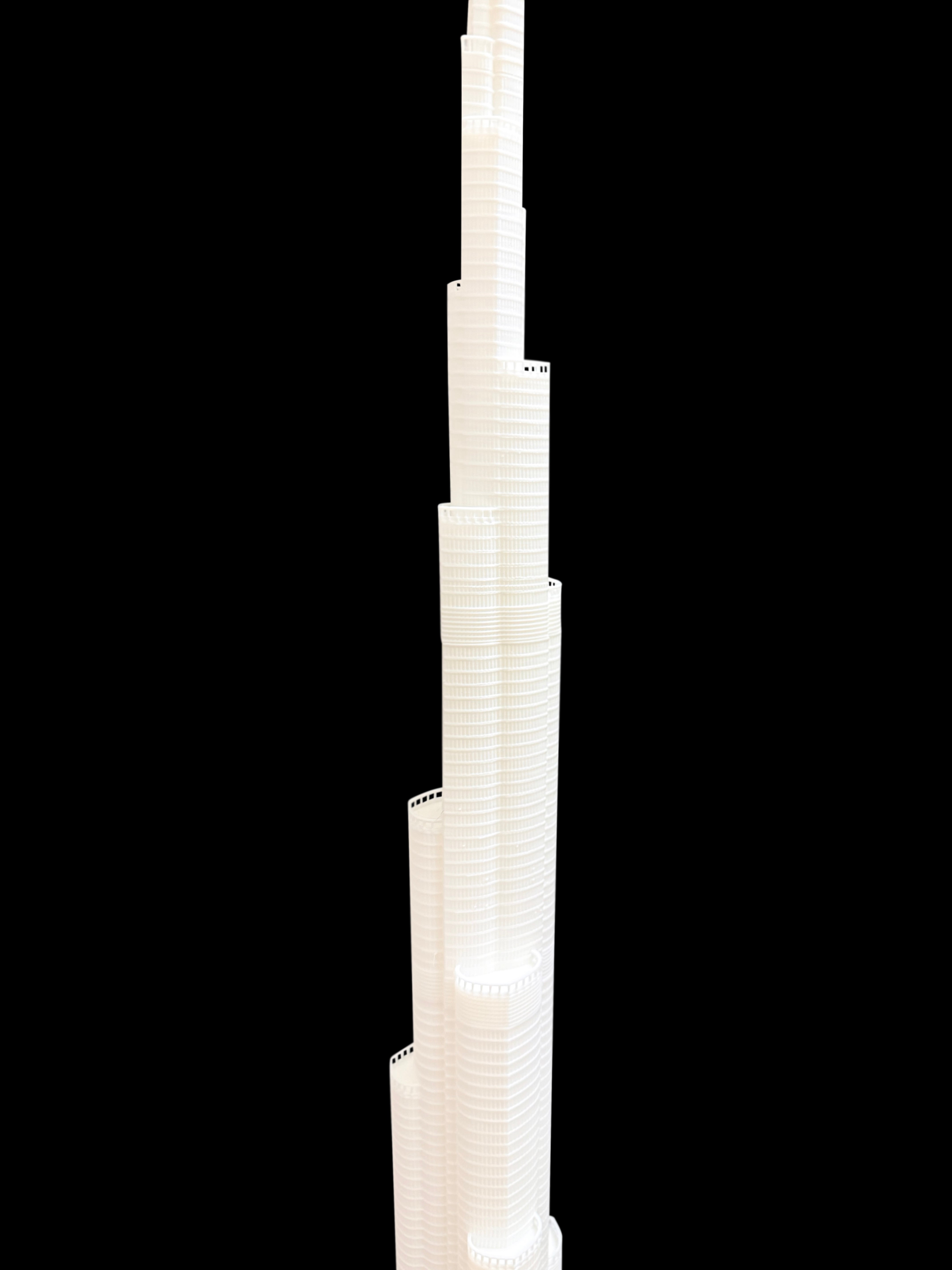 3D printed Burj Khalifa model