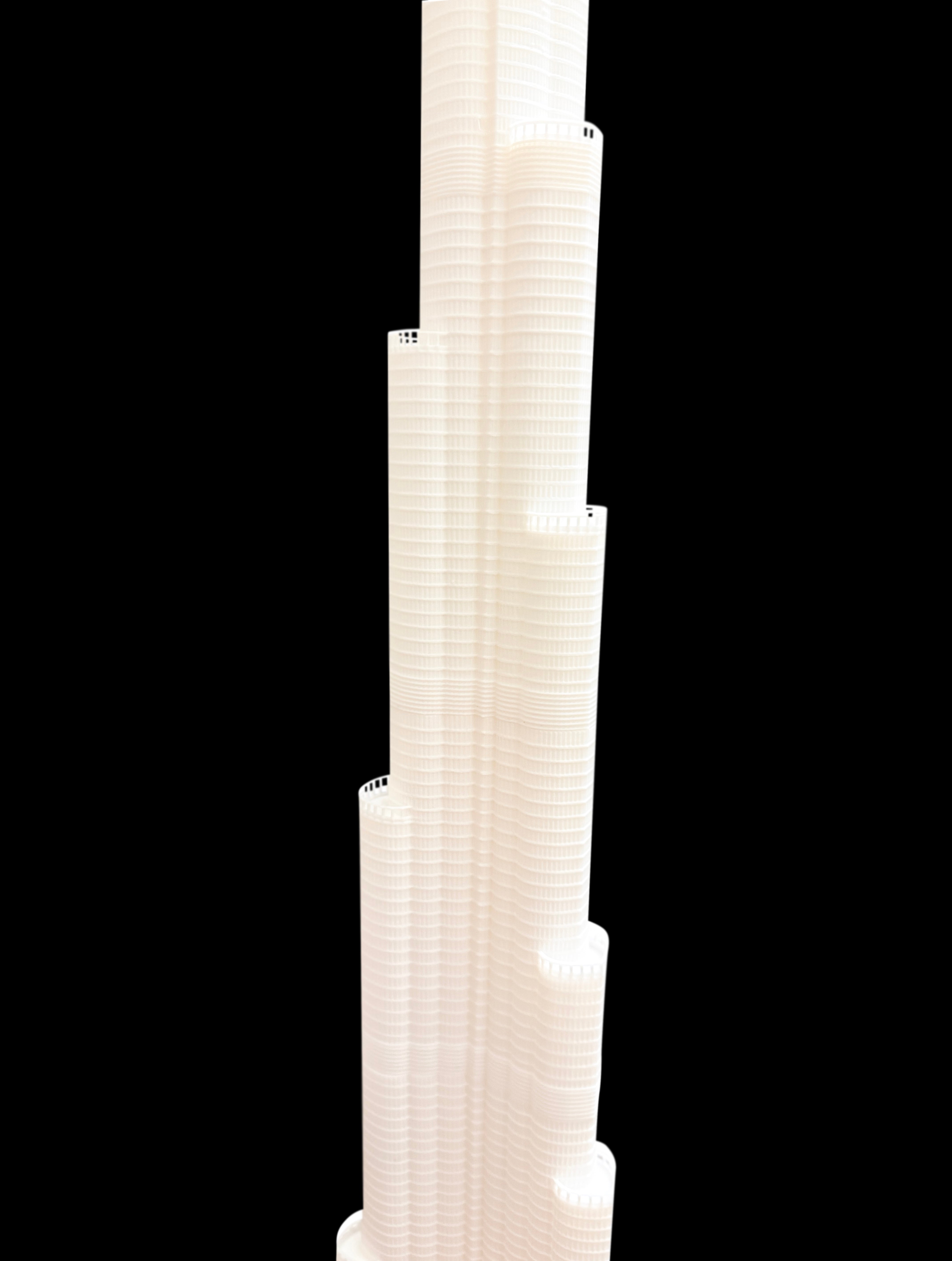 3D printed Burj Khalifa model