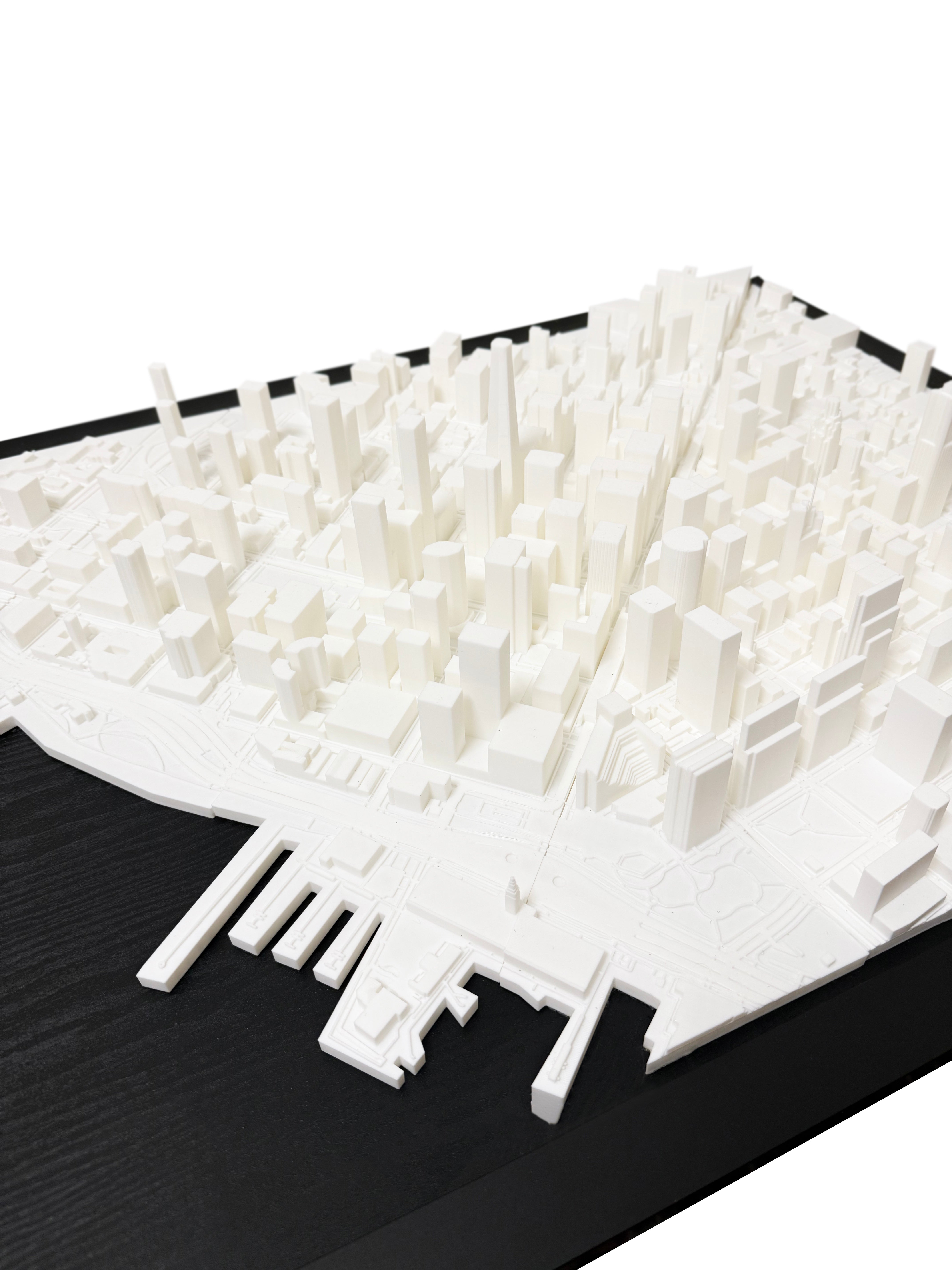 San Francisco 3d printed map (20x20)