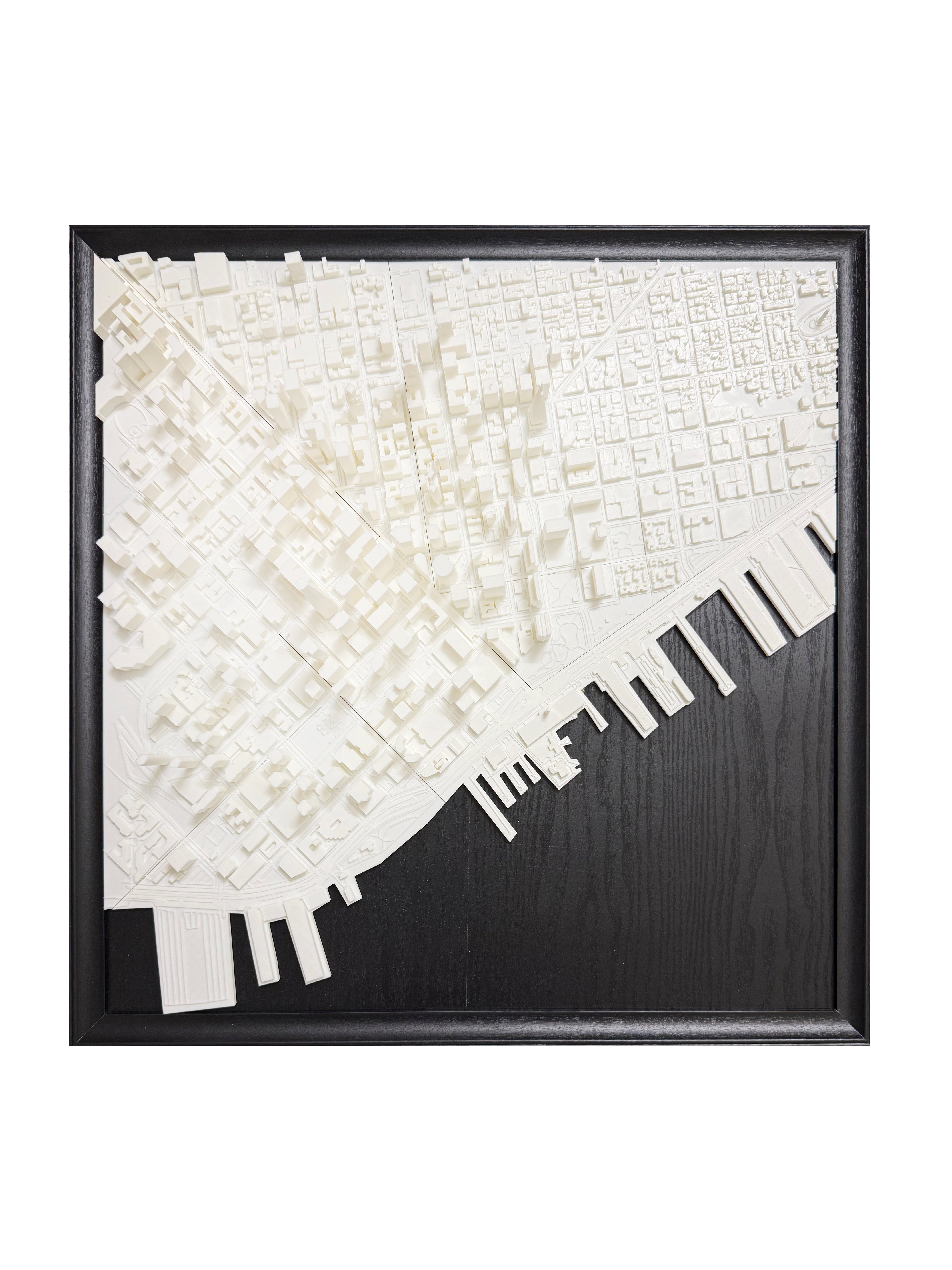 San Francisco 3d printed map (20x20)
